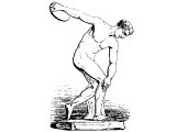 Olympic discus or Quoit thrower
